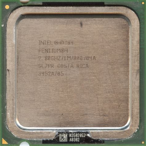 Intel Pentium 4 520j Hardware Museum