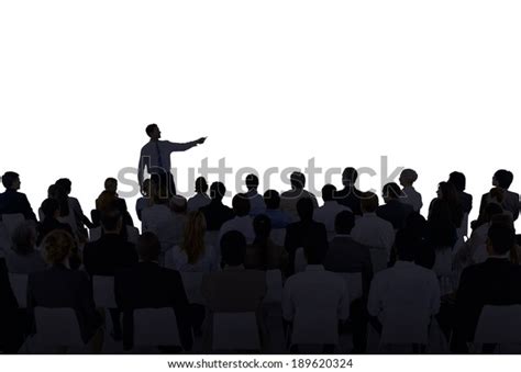 Silhouette Business Presentation Stock Photo 189620324 | Shutterstock