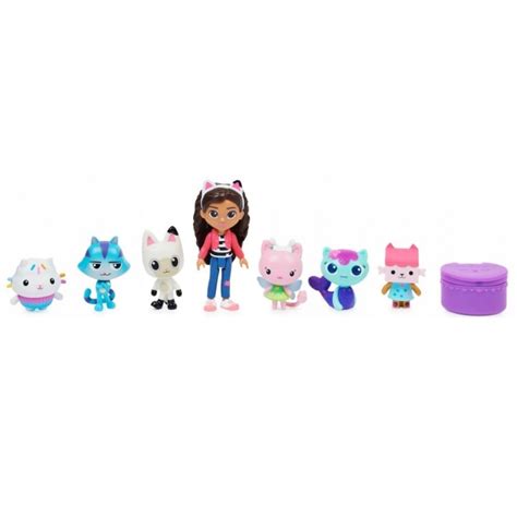 Gabby S Dollhouse Koci Domek Gabi Zestaw Figurek Deluxe 6060440 Spin