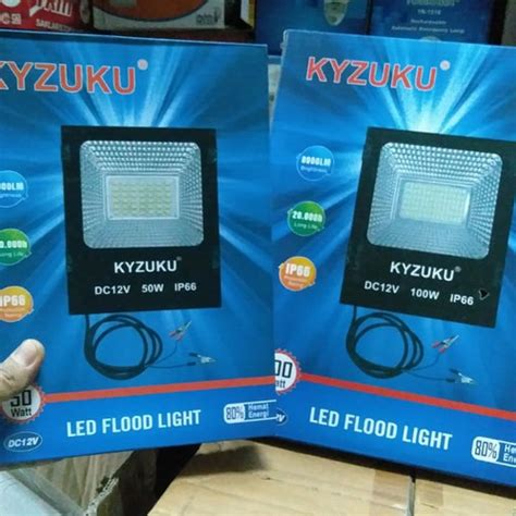 Jual Cap Sorot Led Kyzuku Watt Ip Dc V Lampu Tembak