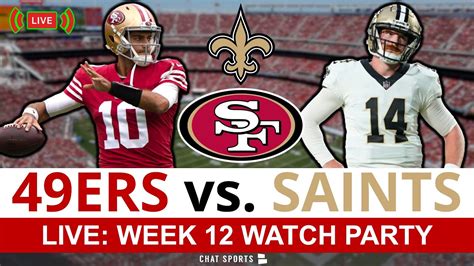 49ers Vs Saints Live Streaming Scoreboard Free Play By Play