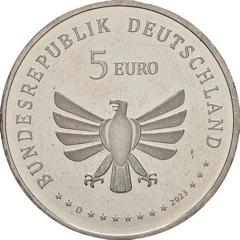 5 Euro Mauerbiene 2023 Bfr Deutschland