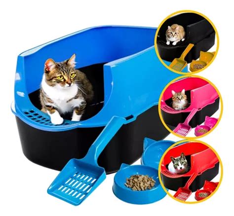 Kit Bandeja Higi Nica Comedouro Duplo E P Para Gatos Pet Mercadolivre