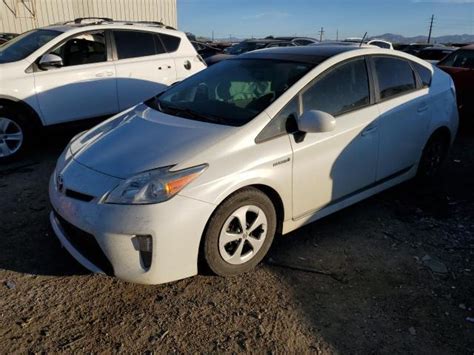 Toyota Prius Jtdkn Du F Bidcars