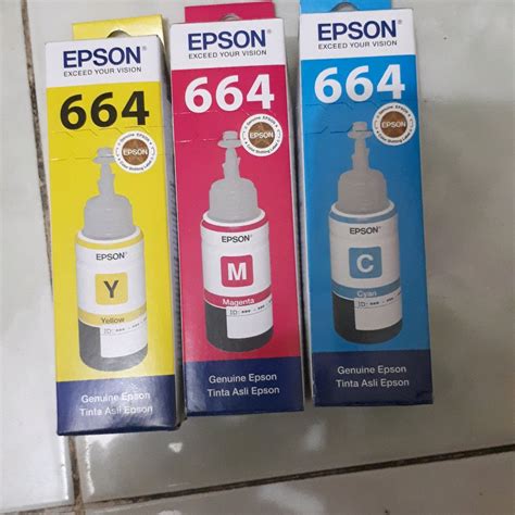 Harga Tinta Epson 644 Original Terbaru 2019 Online Hargano