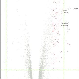 Volcano Plot for Differentially Expressed Genes. | Download Scientific ... 