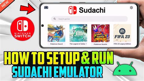 New Sudachi Nintendo Switch Emulator For Android Setup Settings