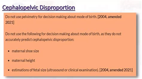 Cesarean Section Nice Guideline Explained On Ppt Ppt