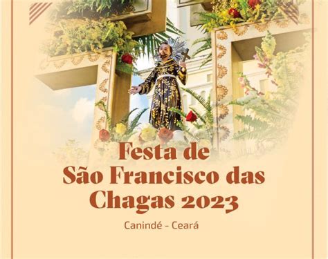 Programa O Oficial Da Festa De S O Francisco Das Chagas De Canind