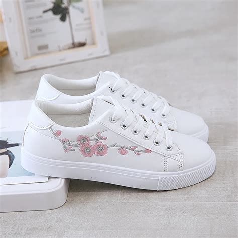 Summer Women Sneakers Fashion Breathble Vulcanized Shoes Pu Leather