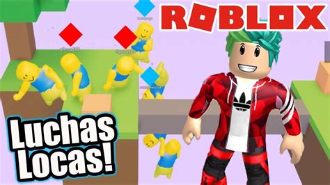 Luchas Locas En Roblox Gang Beasts En Roblox Juegos Karim Juega