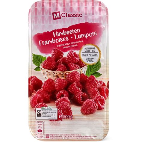 Kaufen M Classic Himbeeren Ungezuckert Migros