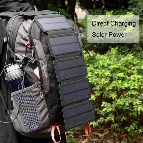 Solar Panel 75w 5v Solar Charger Portable Solar Battery Chargers Charging For Phone For Hiking