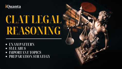 Clat Legal Reasoning Syllabus Study Material Preparation Tips Iquanta