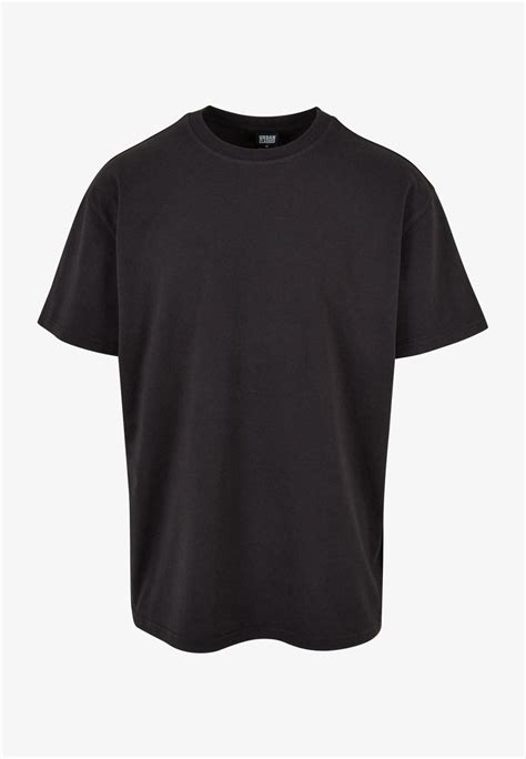 Urban Classics Heavy Garment Dye Tee T Shirts Basic Blacksort Zalandodk