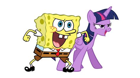 SpongeBob SquarePants and Twilight Sparkle PNG #1 by THXfan2022 on ...