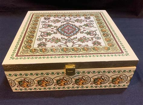 Square Wooden Dry Fruit Box At Rs 390 Handcrafted Dry Fruit Box In