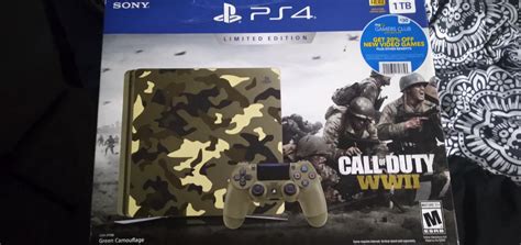 Playstation 4 Slim 1tb Call Of Duty Wwii Console Prices Playstation 4