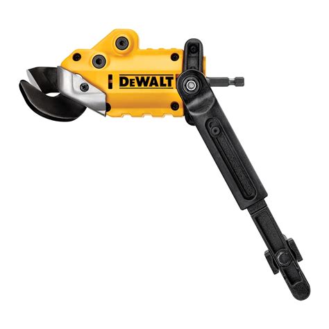 DEWALT Metal Cutter Drill Attachment, Sheet Metal Cutter, 360 Degree ...