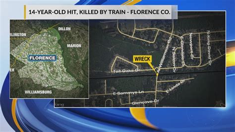 14 Year Old Bicyclist Hit Killed By Amtrak Train In Florence County