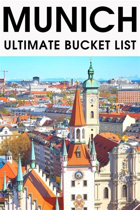 25 Best Places To Visit In Munich Germany Interactive Map Munich