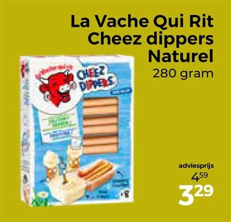 La Vache Qui Rit Cheez Dippers Naturel Aanbieding Bij Trekpleister