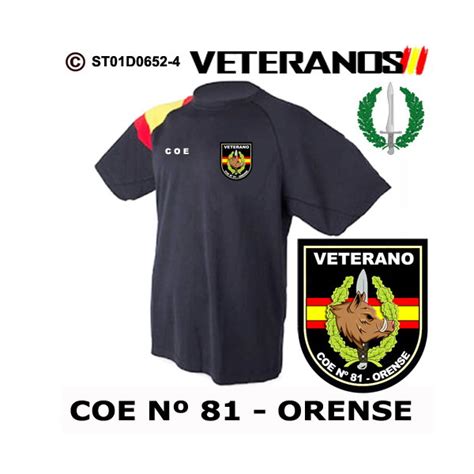 Camiseta Veterano Coe Orense Boina Verde Totemteams