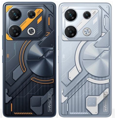 Infinix GT 10 Pro с прозрачной крышкой и другой подсветкой, как и ...