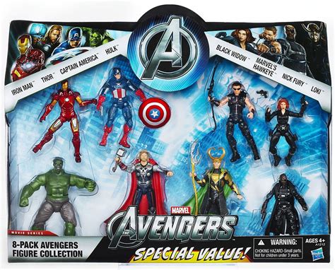 Marvel Avengers Avengers Collection Exclusive Action Figure 8 Pack Iron