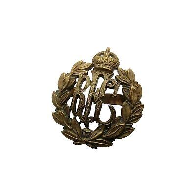 Royal Flying Corps RFC Officer S Bronze Cap Badge EBay