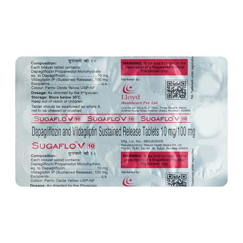 Sugaflo V Tablet S Price Uses Side Effects Composition