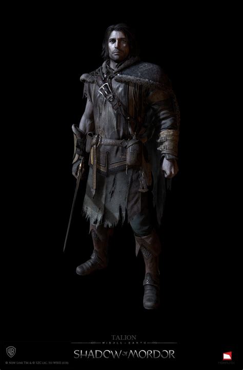 Talion Shadow Of Mordor Joel Blakely On Artstation At