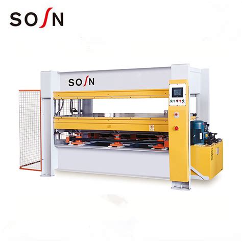Melamine Veneer Wood Door Mdf Hydraulic Hot Press Machine For Plywood Hot Press Machine And