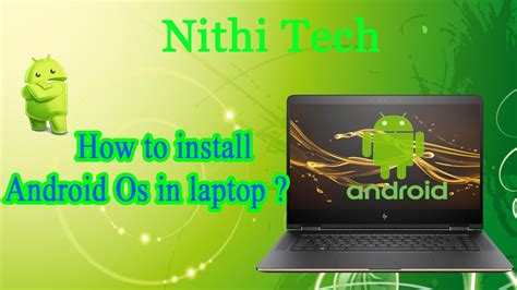 How To Install Android Os In Laptop Nithi Tech Tamil YouTube