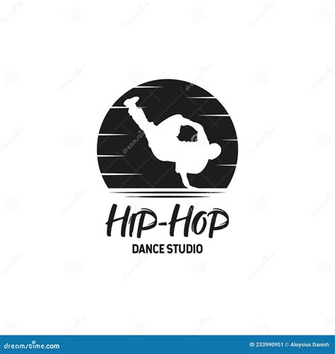 Hip Hop Dance Logo. Break Dance School or Studio Sign Stock Vector ...