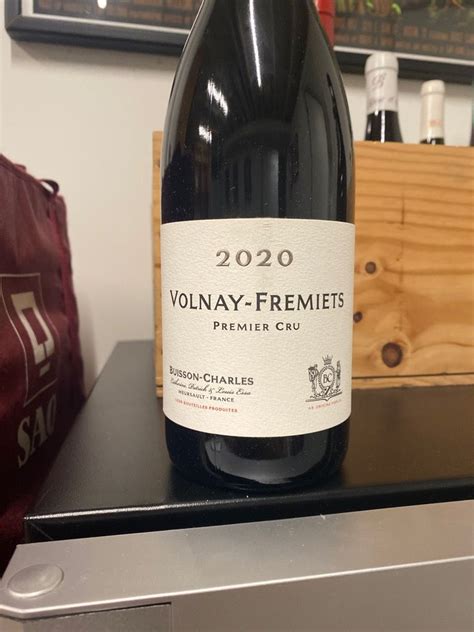 Buisson Charles Volnay Er Cru Les Fremiets France Burgundy