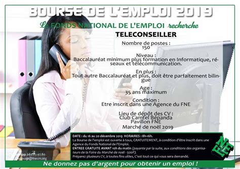 Avis De Recrutement T L Conseillers Jobiteck