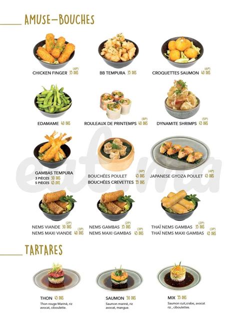 Menu Be Wok Morocco Mall Casablanca Les Meilleurs Restaurants