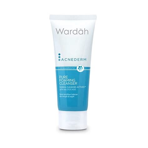 Wardah Acnederm Pure Foaming Cleanser 60ml Beauty Personal Care