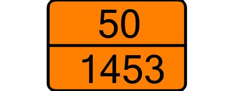 UN 1453 CALCIUM CHLORITE | 5.1, II, (E) - ADR Dangerous Goods
