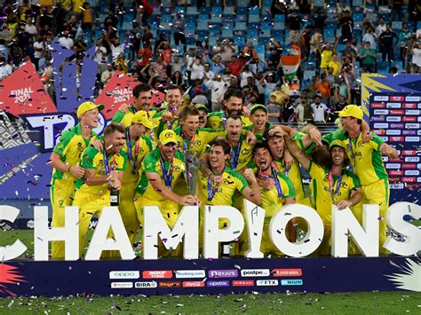 Australia beat New Zealand to win 2021 T20 World Cup final | Cricket ...