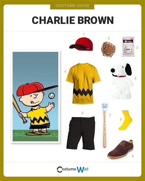 Charlie Brown Costume Guide for Cosplay and Halloween | Charlie brown costume, Charlie brown ...