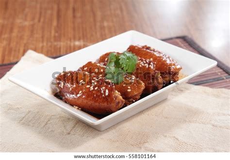 Soy Sauce Chicken Wings Stock Photo (Edit Now) 558101164