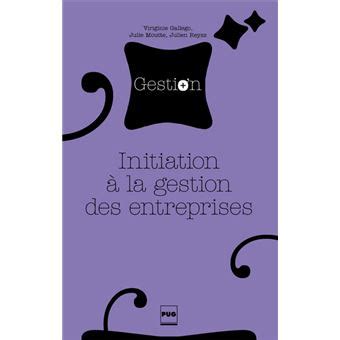 Initiation a la gestion des entreprises broché Virginie Gallego