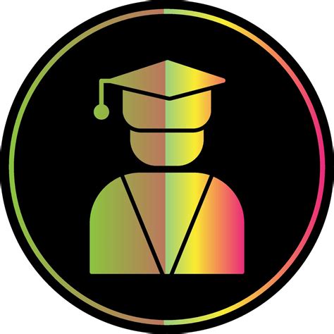 Graduate Glyph Due Color Icon 39154064 Vector Art At Vecteezy