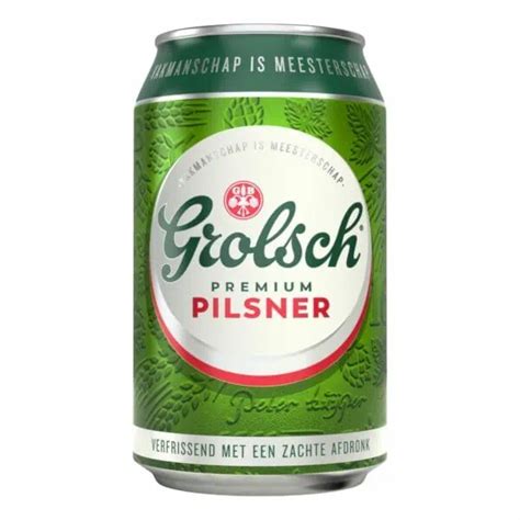 Grolsch Pilsner Blikje Tree X Cl Bestel Het Op Endelivery Nl