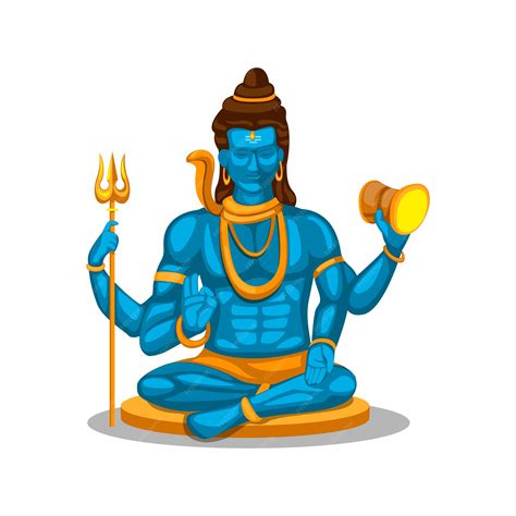 Indian God Shiva Animated