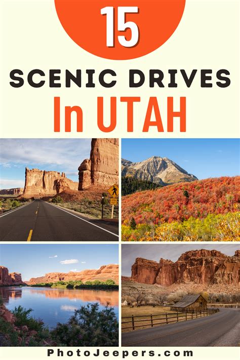 List of the Best Utah Scenic Drives - PhotoJeepers