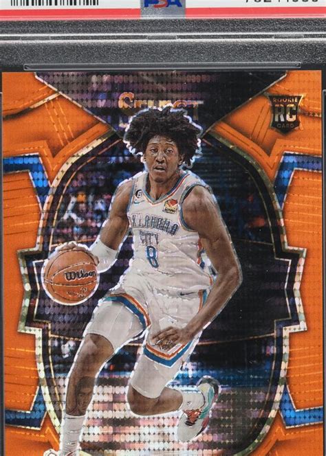 Jalen Williams Select Concourse Neon Orange Pulsar Price