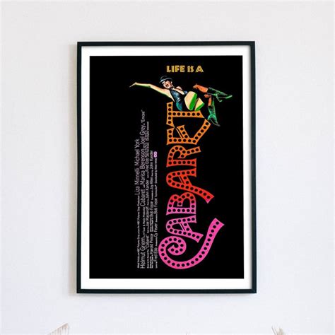 Cabaret Musical Poster - Etsy